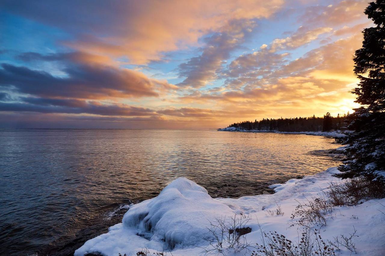 Heart Of Superior Lake Cabin 15 Mi To Lutsen Mtn! Schroeder Bagian luar foto